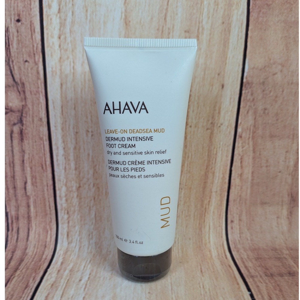 Ahava Dead Sea Mud Dermud Intensive Foot Cream 3.4 oz